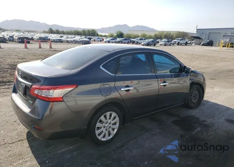 2013 Nissan Sentra S from USA, damaged, VIN 3N1AB7AP8DL691955